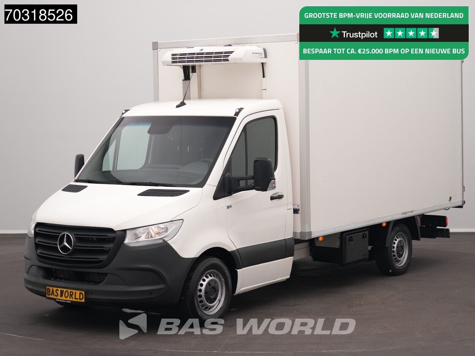 Mercedes Sprinter 314 CDI Automaat Koelwagen Thermo King V-2, Autos, Camionnettes & Utilitaires, 145 ch, Achat, Euro 6, Entreprise
