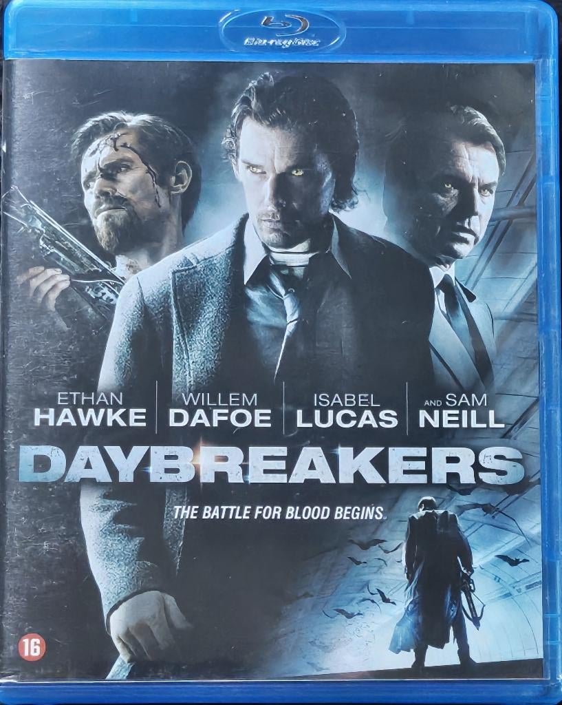 Daybreakers (2009) Blu Ray, Ophalen of Verzenden, Zo goed als nieuw, Horror