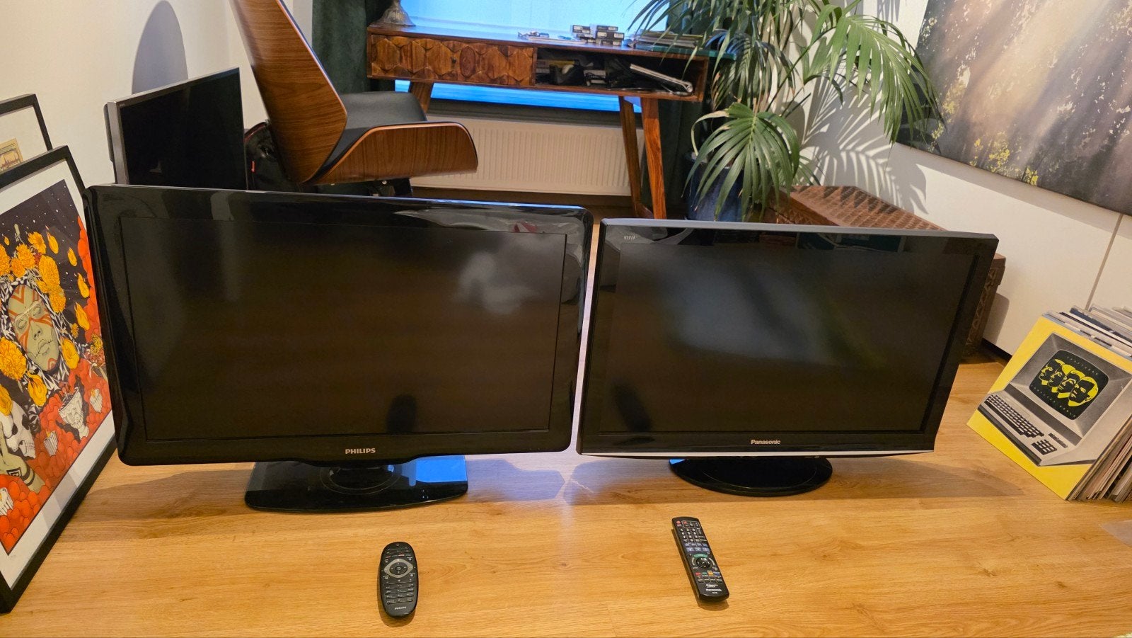 2 télévisions, parfait état. Philips et Panasonic, TV, Hi-fi & Vidéo, Télévisions, LCD, Panasonic, Enlèvement