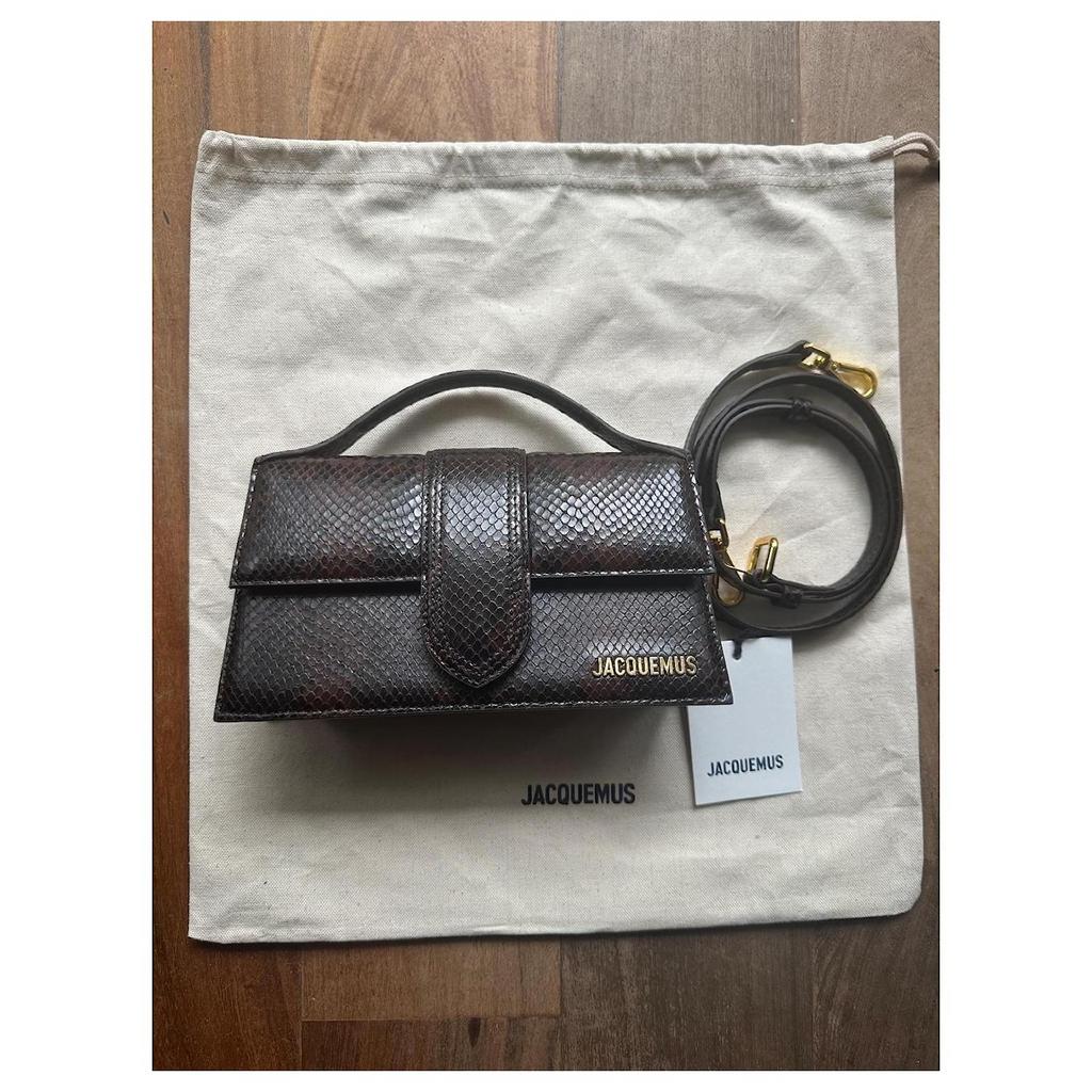 Jacquemus le grand bambino python 100% origineel, Handtassen en Accessoires, Ophalen of Verzenden