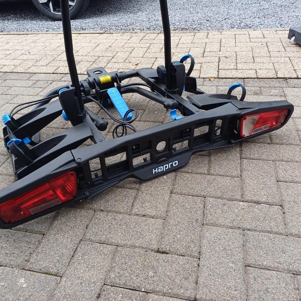 Fietsendrager Hapro, Auto diversen, Fietsendragers, Ophalen