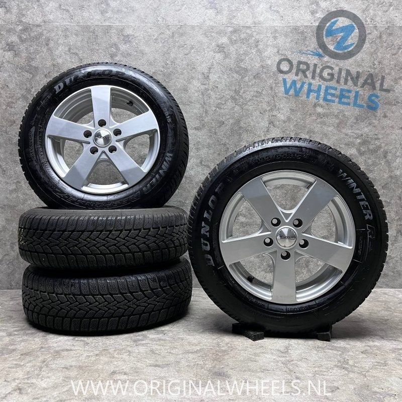 15 inch Dezent velgen + winterbanden Golf Caddy / A3 / Leon, 15 pouces, Pneus et Jantes, Pneus hiver, -
