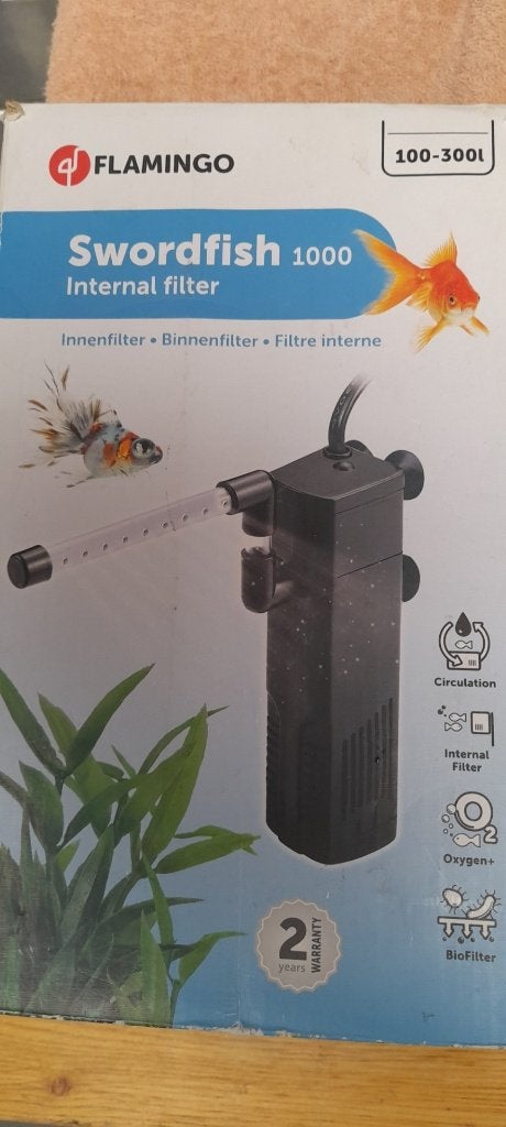 AQUARIUMFILTER, Dieren en Toebehoren, Ophalen of Verzenden, Gebruikt