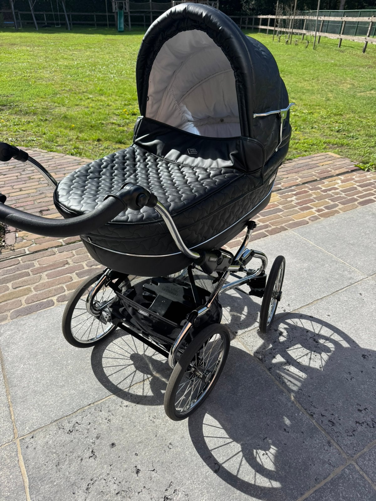 Bebecar Stylo Class zwart kunstleder 3 in 1, Enlèvement, Comme neuf