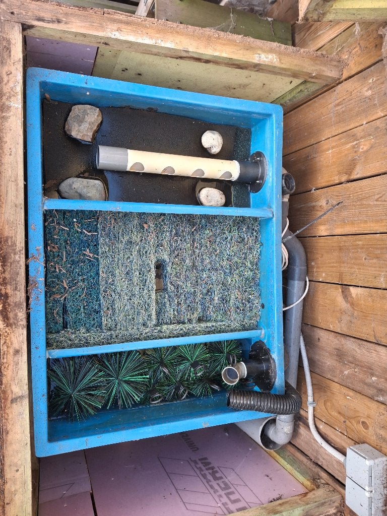3 kamer vijverfilter, Tuin en Terras, Vijver-toebehoren, Gebruikt, Vijverfilter, Ophalen
