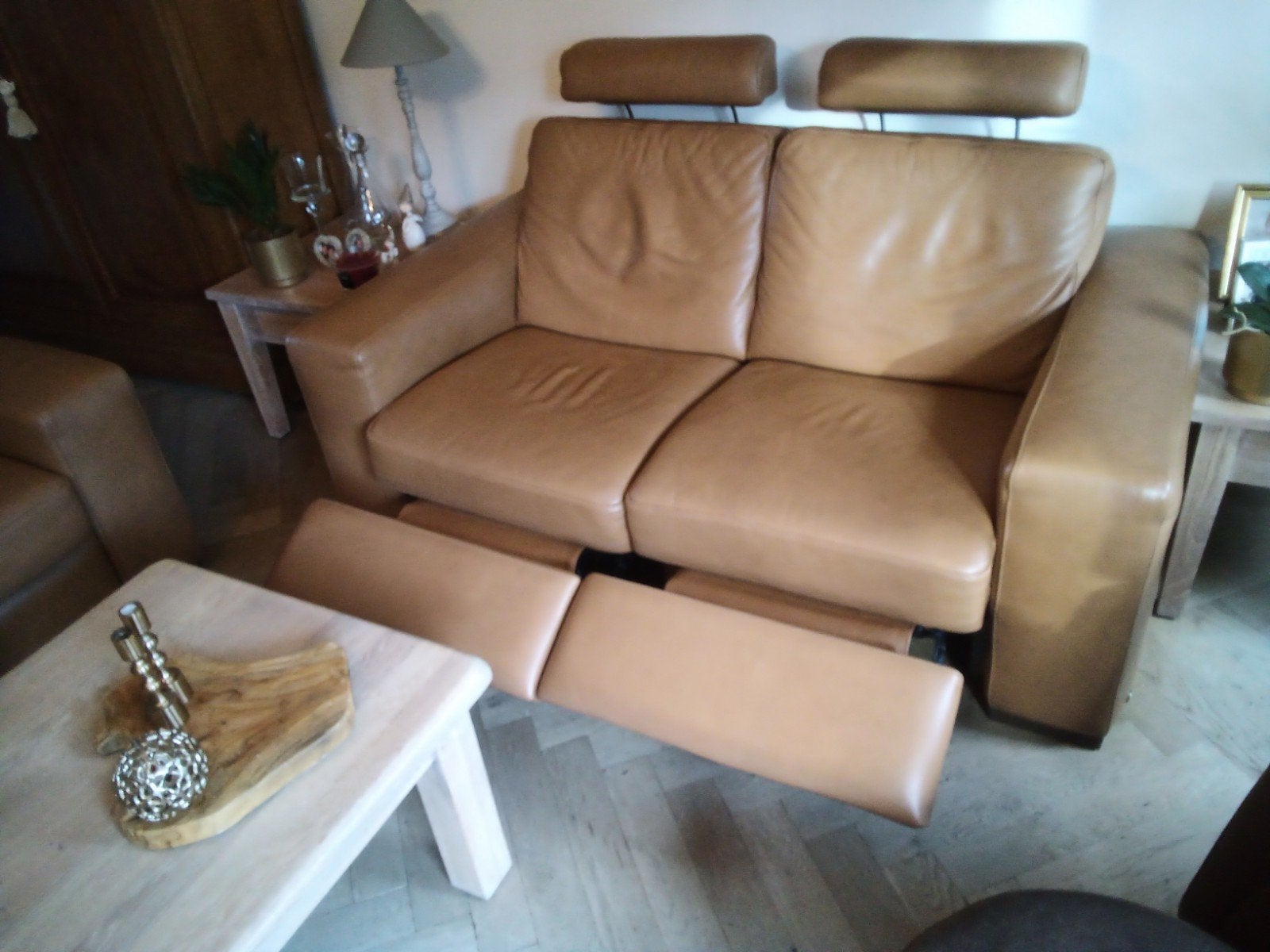 2x2 lederen bankstel, Ophalen