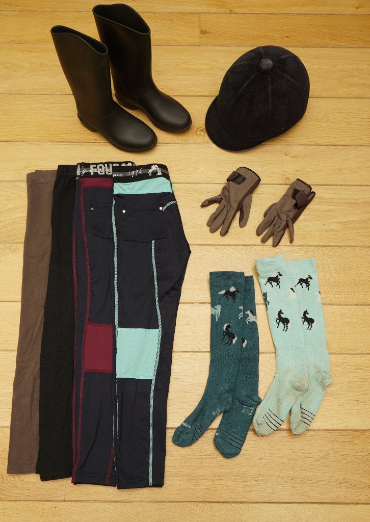 paardrijkledij, maat 128 - 8 jaar, Gebruikt, Meisje, Sport- of Zwemkleding, Ophalen of Verzenden