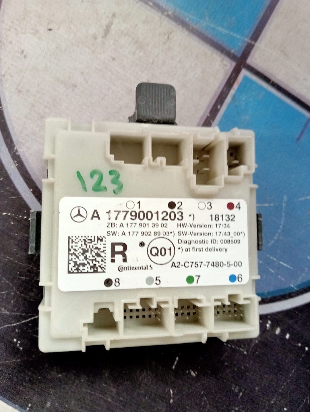A1779001203 W177 DEUR MODULE LINKS/RECHTS ACHTER Mercedes A, Gebruikt, -, Ophalen of Verzenden, -