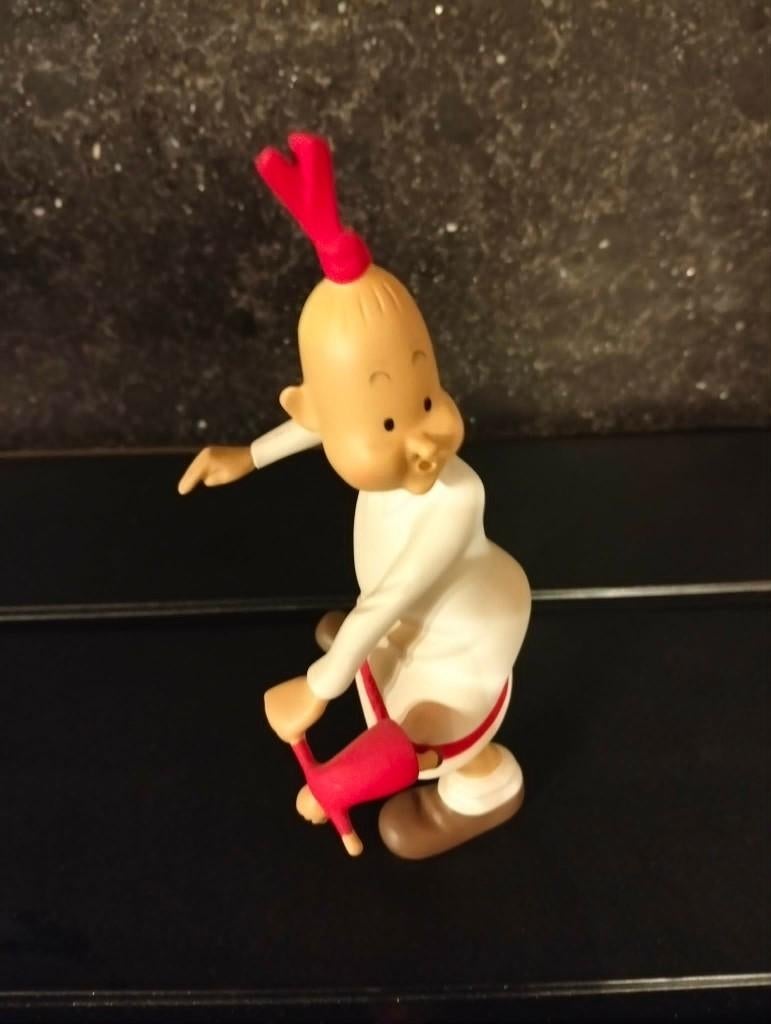 zeldzaam beeldje LEBLON DELIENNE van wiske, Verzamelen, Ophalen, Nieuw, Overige typen