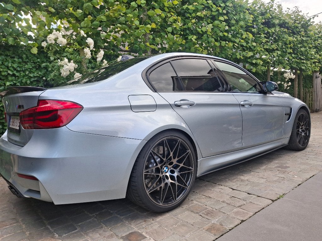 M3, Auto's, BMW, Particulier, 3 Reeks, Benzine, Euro 6, Berline, 4 deurs, Automaat, Zilver of Grijs, Bruin, Leder, Achterwielaandrijving