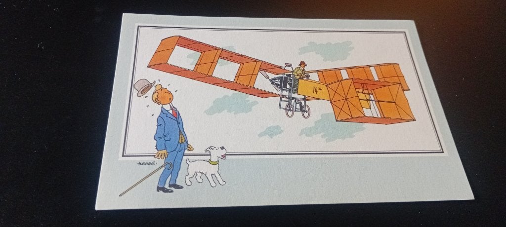 Chromos Tintin See and Know Nederlandse luchtvaartserie, Verzamelen, Ophalen of Verzenden, Kuifje, Nieuw, Plaatje, Poster of Sticker