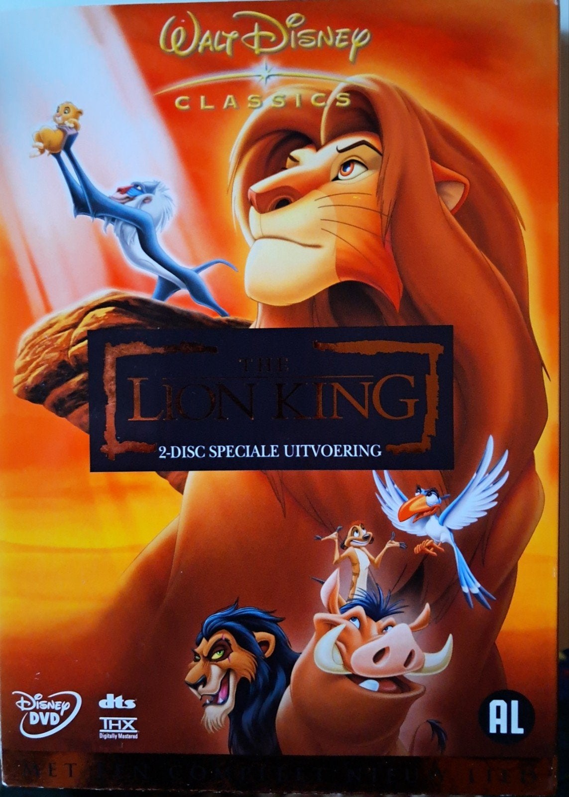 The lion king, Cd's en Dvd's, Ophalen of Verzenden