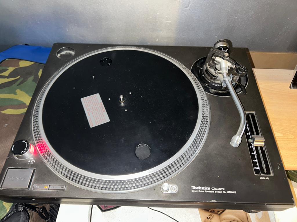 Technics sl 1210 mk2, Audio, Tv en Foto, Ophalen, Gebruikt, Pitch-regelaar, Platenspeler