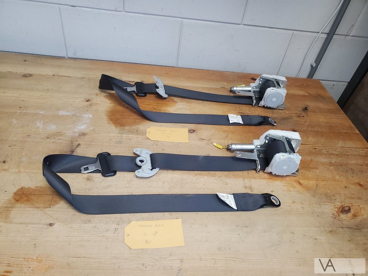 Toyota Auris 2012 - 2018 veiligheidsgordel riem linksvoor, Gebruikt, -, -, Ophalen of Verzenden