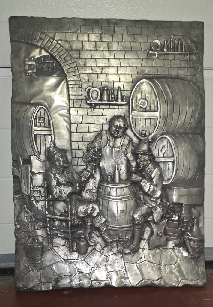 Peinture sur étain, Enlèvement