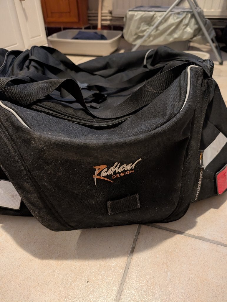 Radical Design Cyclone, Fietsen en Brommers, Fietsaccessoires | Aanhangwagens en Karren, Ophalen, Gebruikt, Aanhangfiets, 60 tot 80 kg