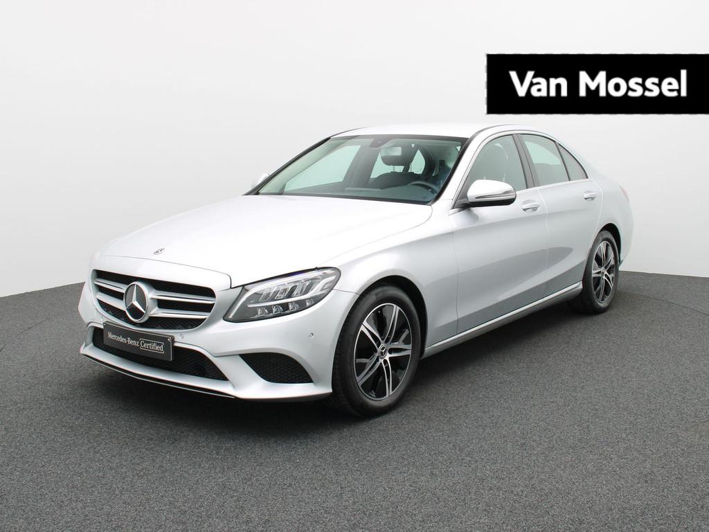Mercedes-Benz C-Klasse Berline C 160 Business Solution LEDER, Auto's, Mercedes-Benz, 4 deurs, Zwart, 4 cilinders, https://public.car-pass.be/vhr/d8f03c60-4dcf-4c97-99ac-04cfdab86ef0