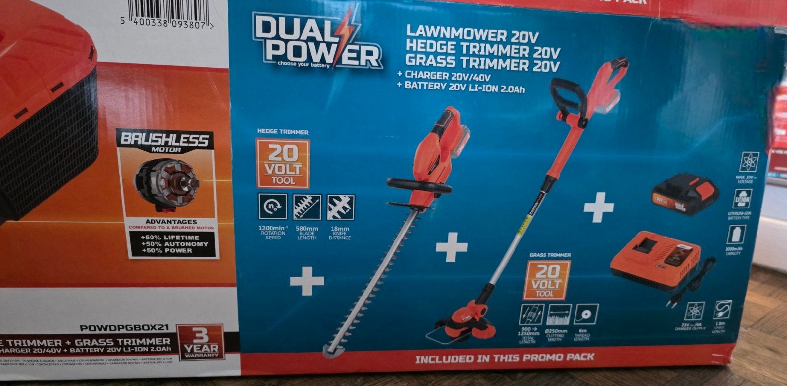 NIEUW !!! Tuin gereedschapset, maaier, trimmer en haagschaar, Ophalen