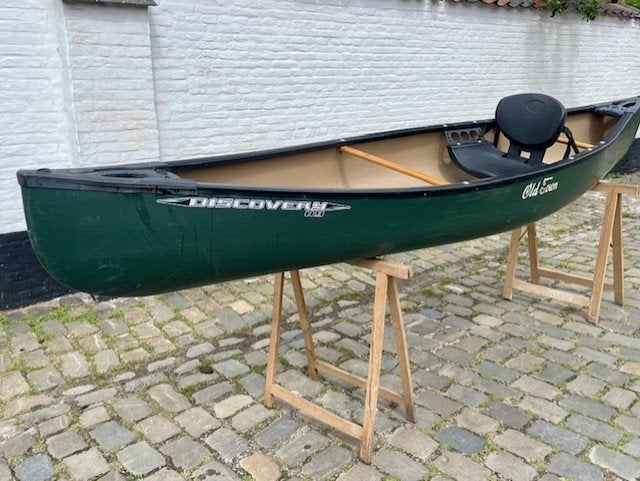 Canoë Old Town Discovery 119, Sports nautiques & Bateaux, Canoës, Une personne, Enlèvement, Utilisé, Avec pagaies