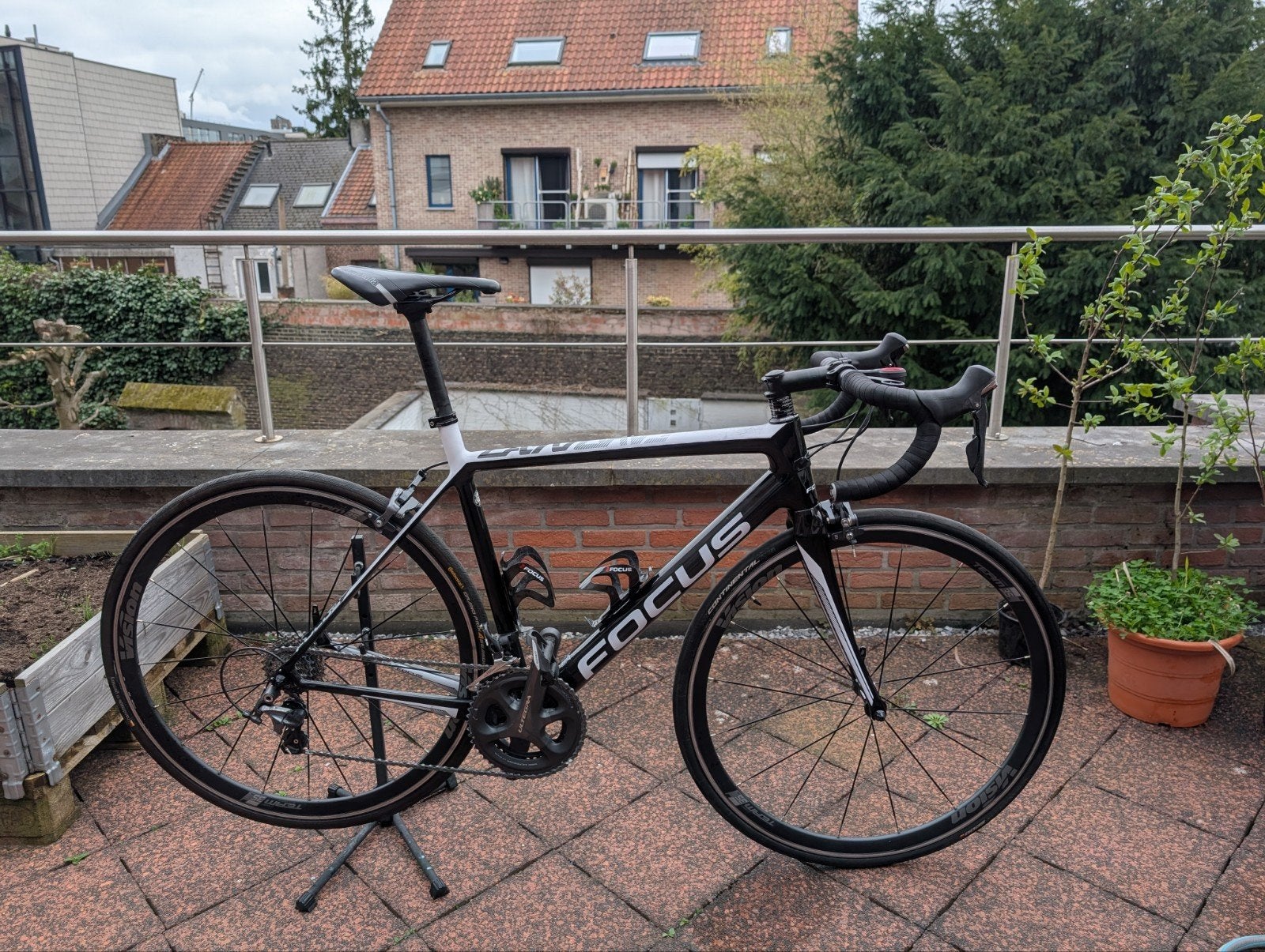 Focus Cayo 2016 carbon racefiets, Fietsen en Brommers, Ophalen, Carbon