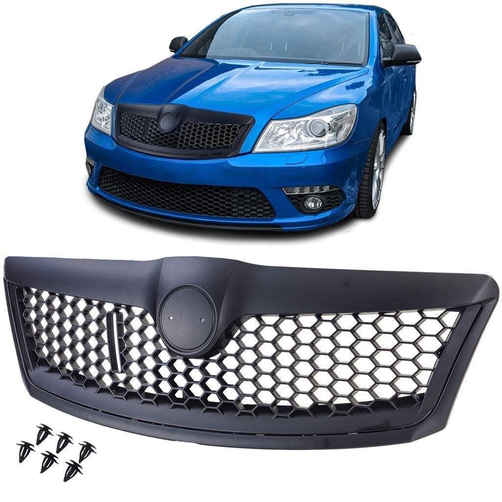 Rs Design Sport Grill Geschikt Voor Skoda Octavia 1Z Mat Zwa, Verzenden