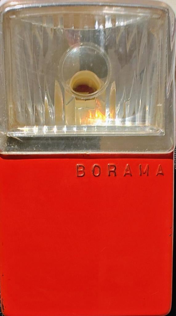 Retro Zaklamp Borama, Caravans en Kamperen, Ophalen of Verzenden, Batterij