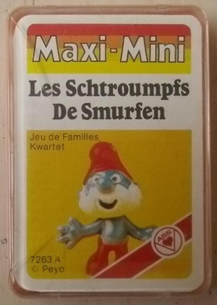 Smurfen kwartetspel, Verzamelen, Ophalen of Verzenden
