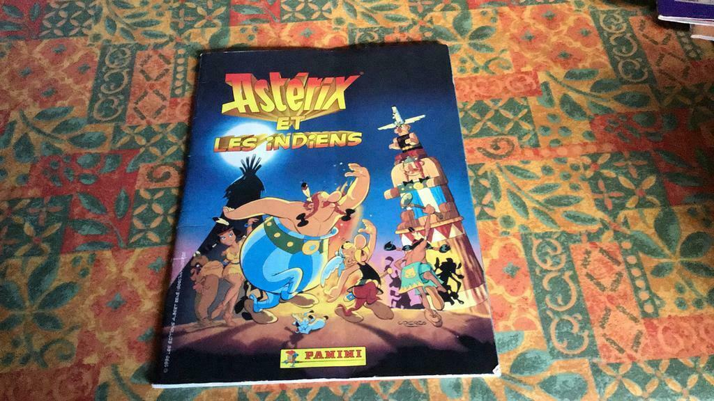 Astérix et les Indiens (s), Enlèvement ou Envoi, Utilisé, Panini, Album d'images