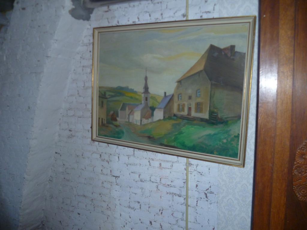 GROOTE SCHILDERIJ OP DOEK, Enlèvement