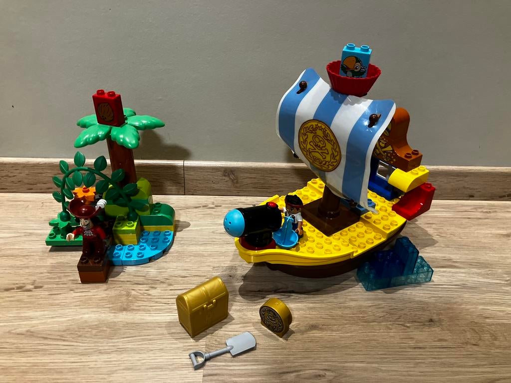 Duplo piratenboot, Ophalen, Zo goed als nieuw, Duplo