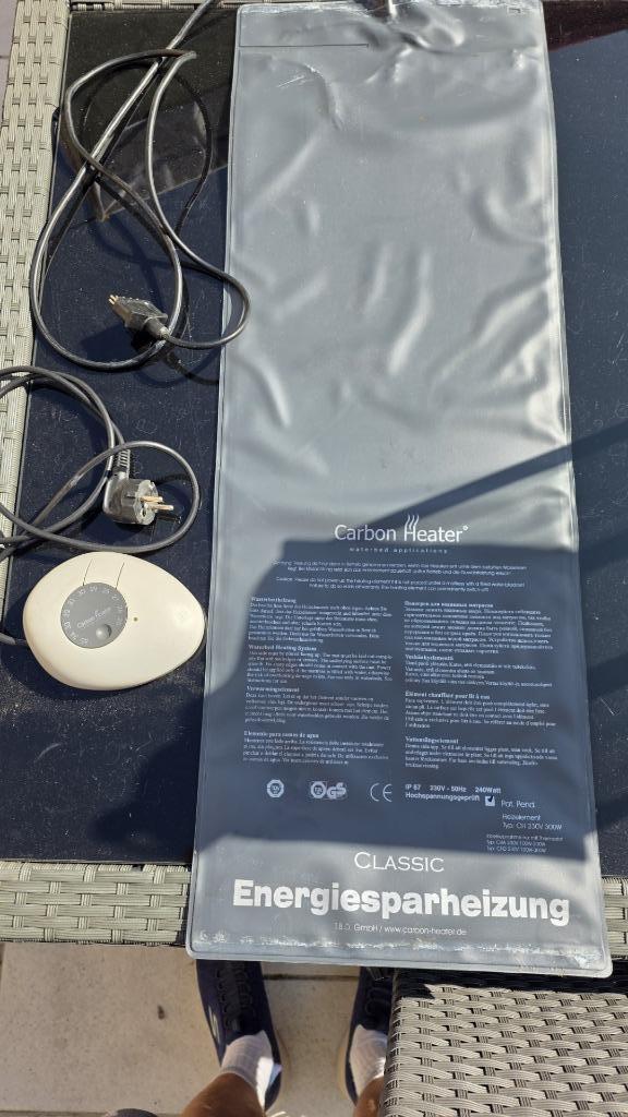 Resistance chauffante pour matelas à eau, Enlèvement ou Envoi, Utilisé, Deux personnes, Système solo