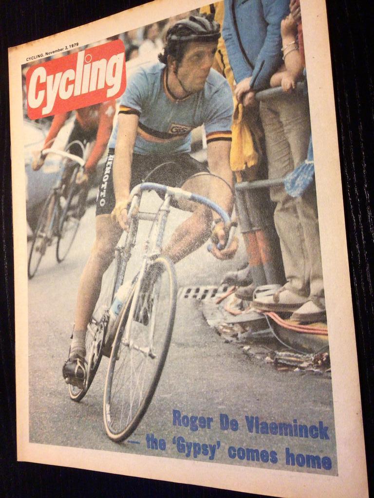 cycling  1979 roger de vlaeminck  patrick sercu, Verzenden, Gebruikt