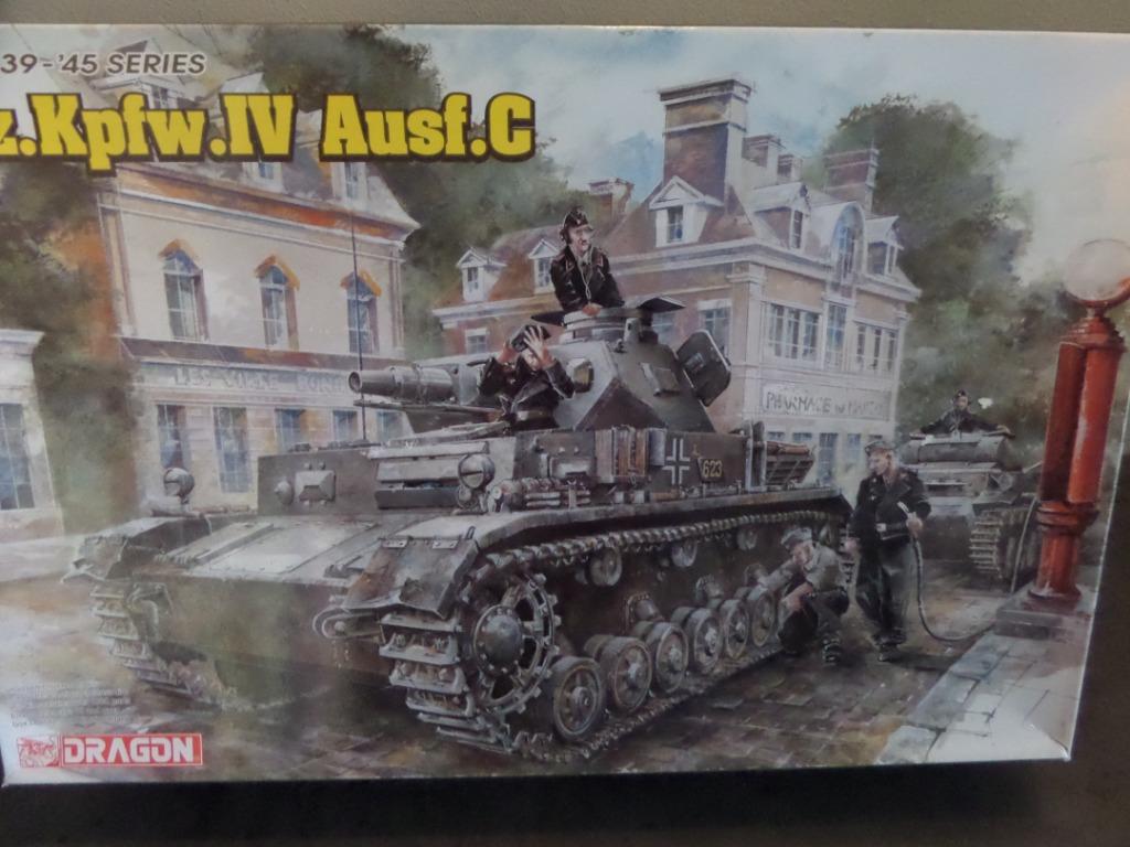 Modelbouw Kit Pz.Kpfw.IV Ausf. C, Neuf, Autres marques, Tank, Enlèvement ou Envoi
