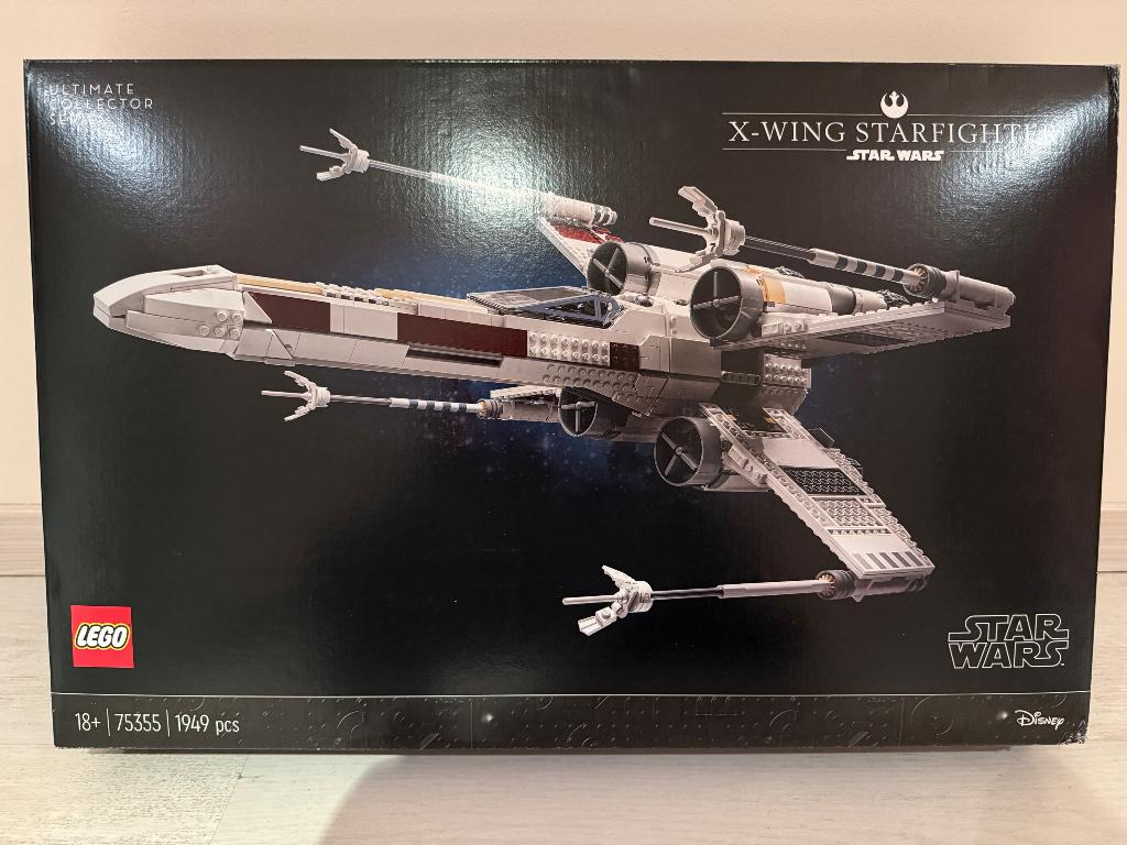 LEGO UCS #75355 X-Wing en #75341 Landspeeder, Ophalen of Verzenden, Nieuw, Complete set, Lego