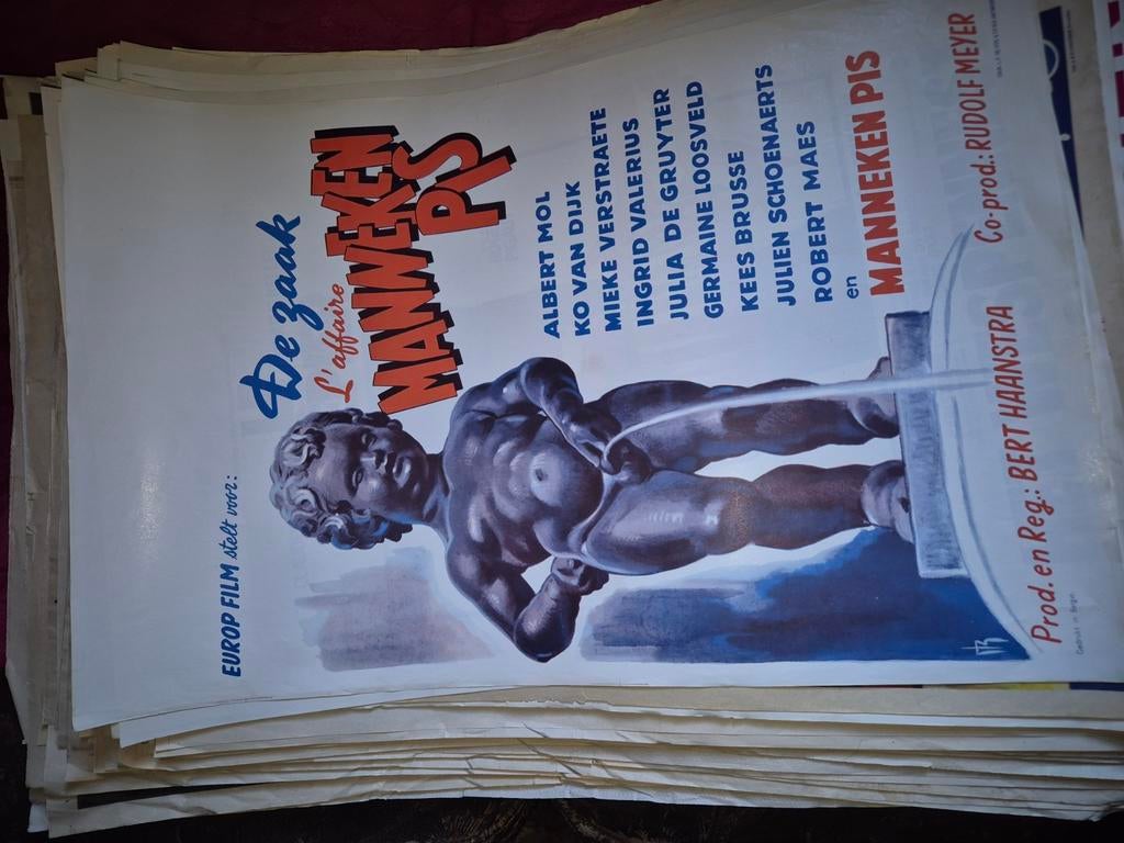 Vintage Manneken Pis-affaire uit 1960, Verzamelen, Ophalen of Verzenden