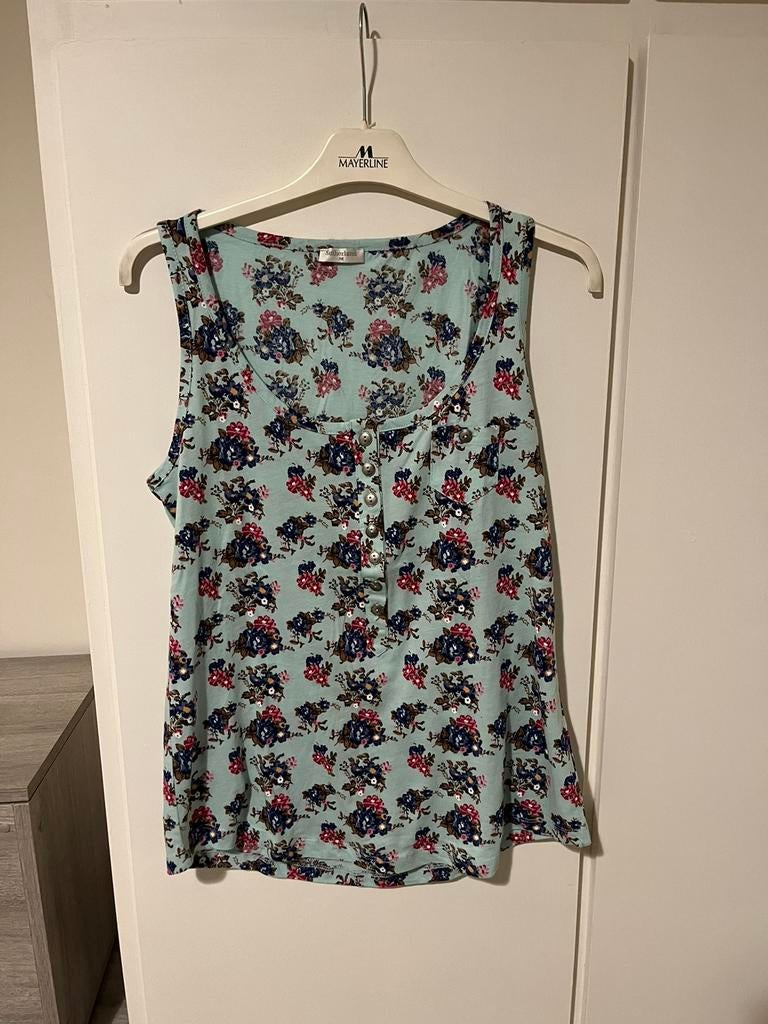 Nieuw bloementopje M, Kleding | Dames, Maat 38/40 (M), Sutherland, Blauw, Nieuw