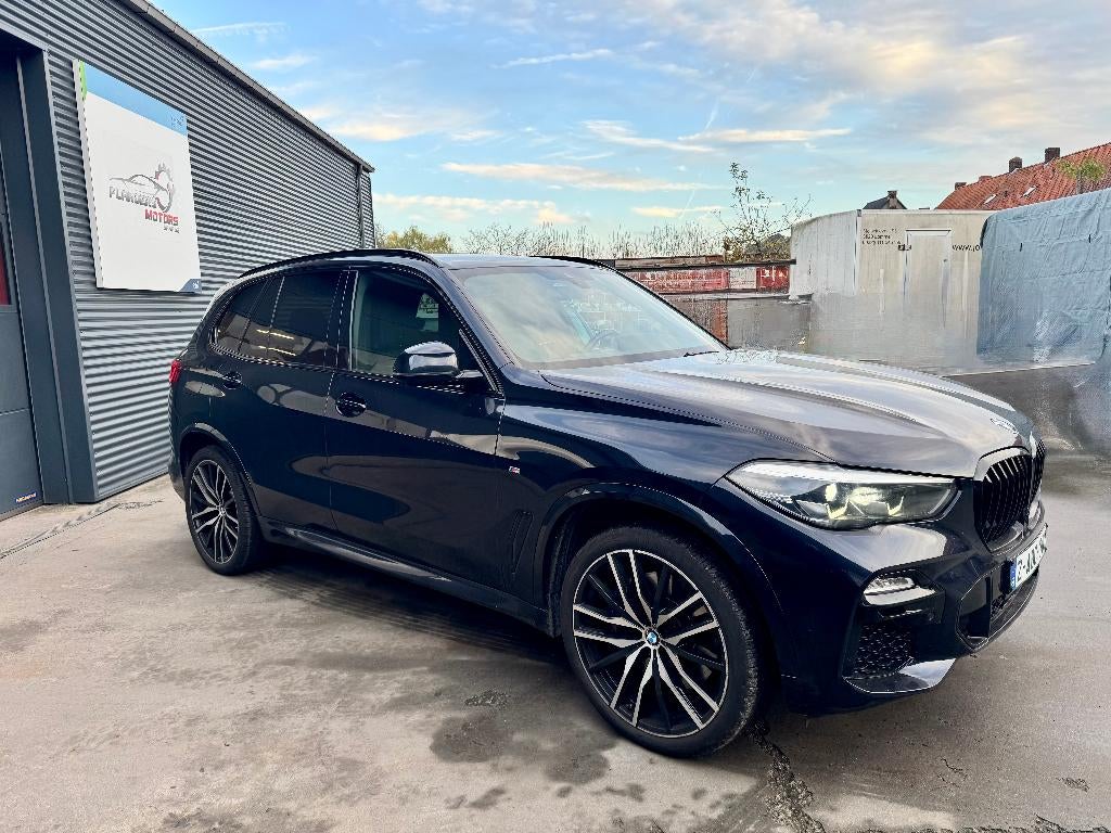 BMW X5 xDrive 30d M Sport 2019 BTW-prijs zonder btw, Auto's, Automaat, 2993 cc, Blauw, Leder