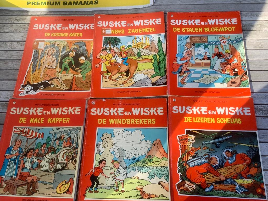 12 strips van suske en wiske met 2x een 1ste druk, Boeken, Ophalen of Verzenden, Gelezen