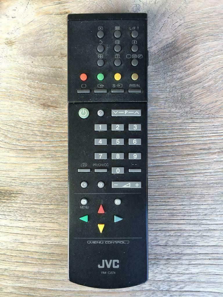 Afstandsbediening JVC RM-C874, Ophalen of Verzenden, Gebruikt, Origineel, Tv