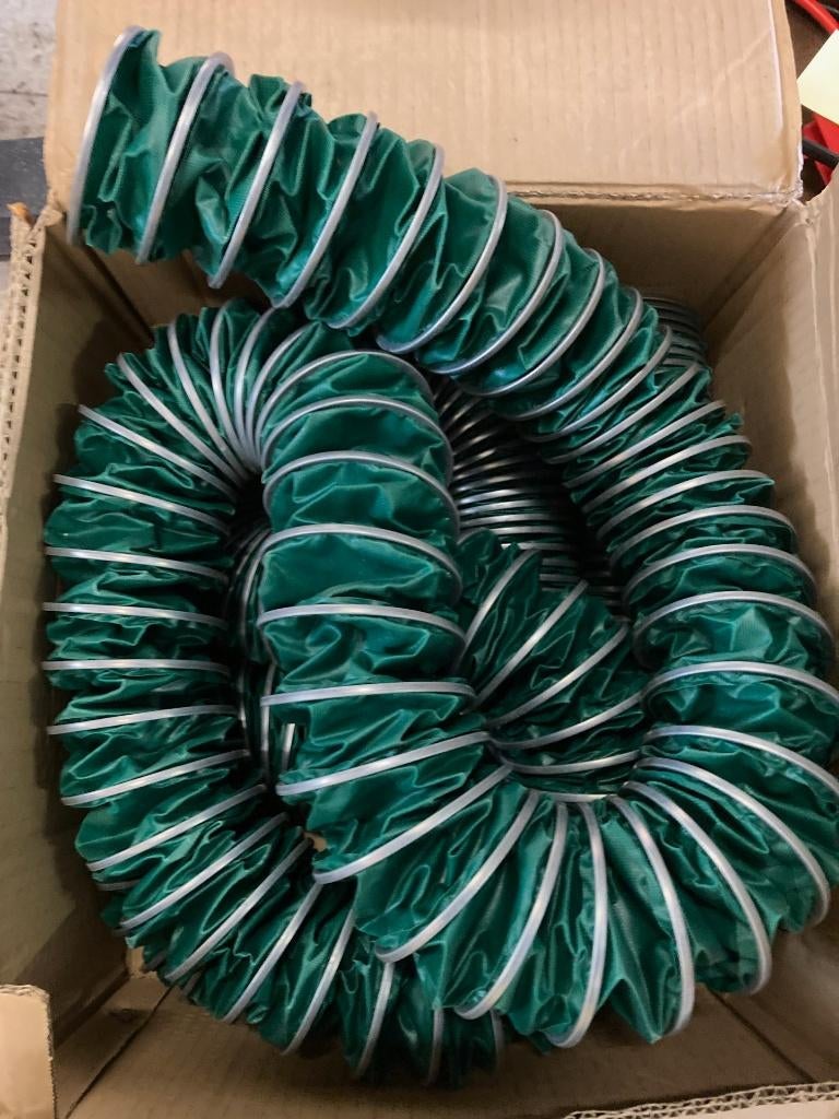 Tuyau de ventilation vert flexible NOUVEAU, Enlèvement, Neuf, Ventilateur et Extracteur