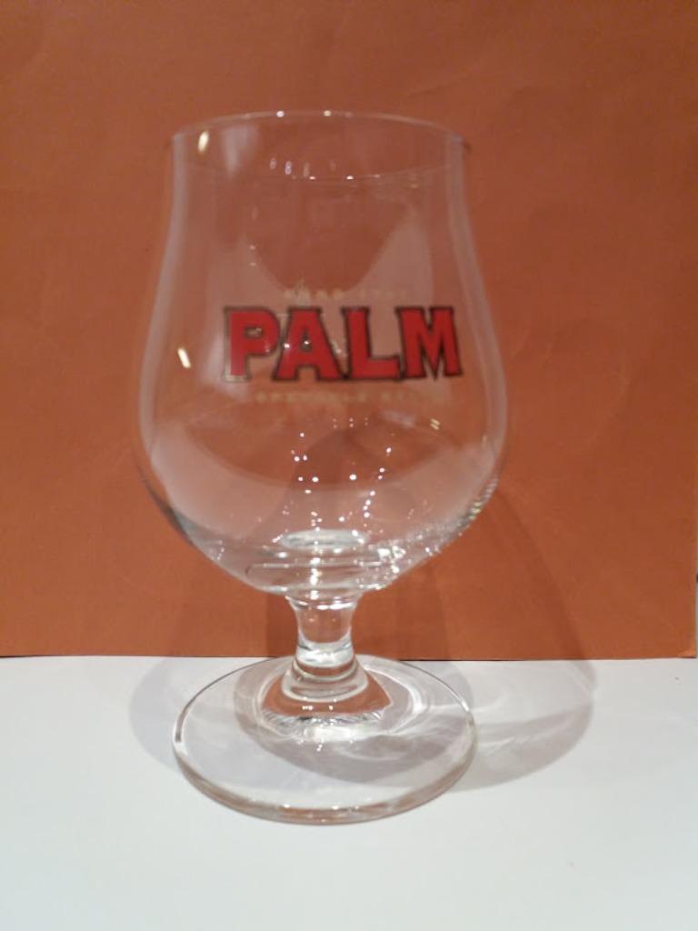 11 Palm glazen, Enlèvement ou Envoi, Utilisé, Verre à bière