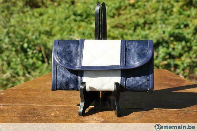 pochette porte billet de dame bleu et blanc, Ophalen of Verzenden, Nieuw