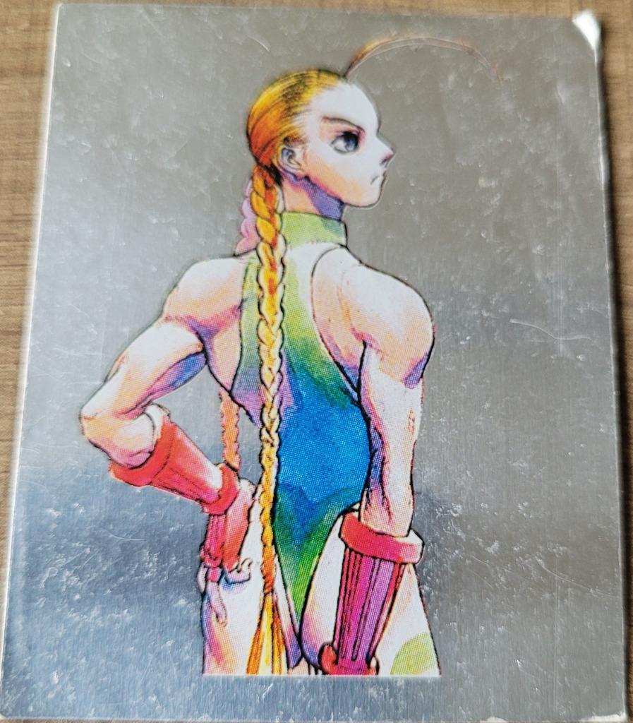 Oude sticker: Super Street Fighter (Capcom jaren '90), Verzamelen, Ophalen of Verzenden, Gebruikt, Overige typen
