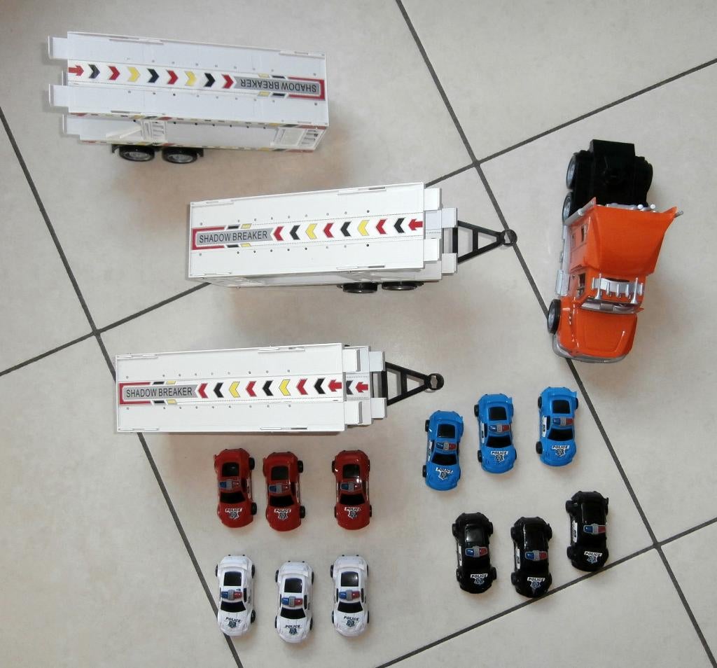 Transporteur de voitures, Enlèvement, Utilisé