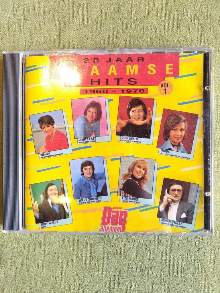 CD 20 jaar Vlaamse hits 1960-1970, Enlèvement ou Envoi, Comme neuf