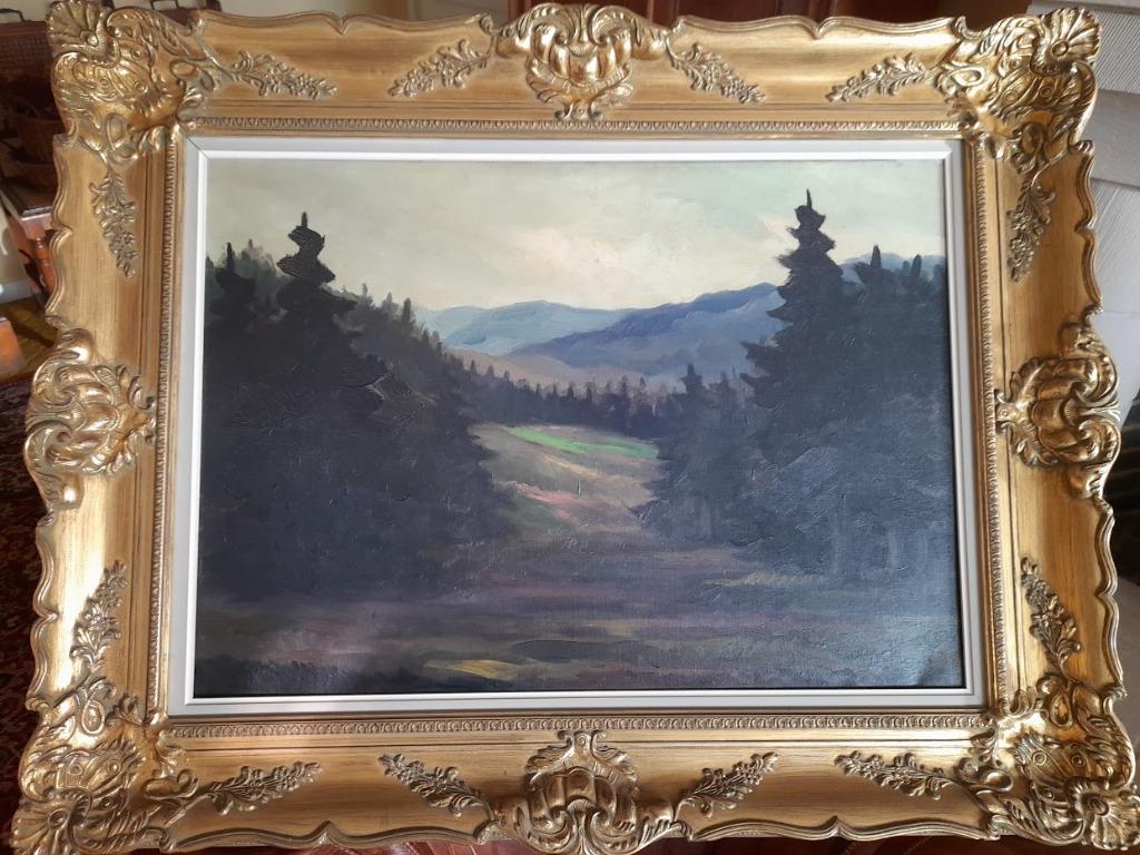 Olieverf op doek „Fagnes” 1948 Dieudonné Jacobs, Antiek en Kunst, Ophalen
