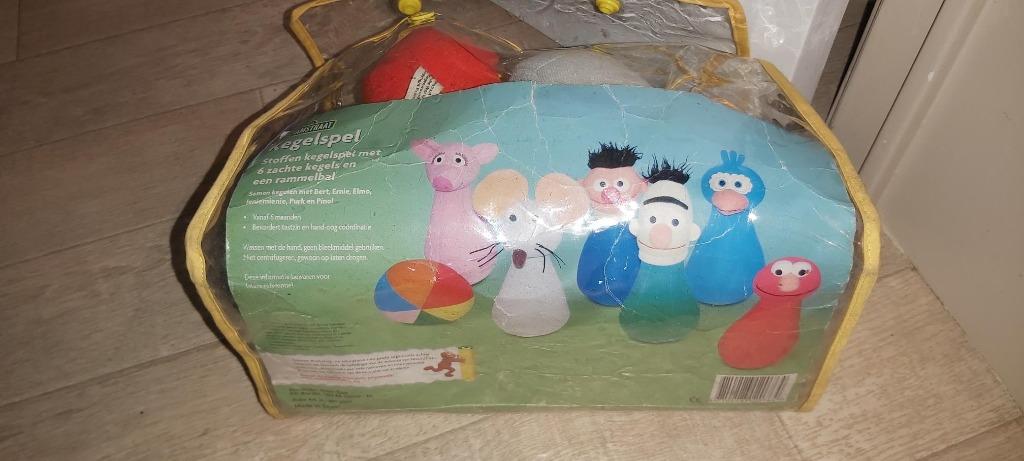 Soft/stoffen kegels Sesamstraat, Kinderen en Baby's, Ophalen of Verzenden, Gebruikt