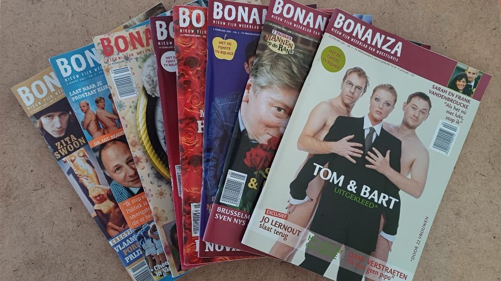 tijdschrift Bonanza - Nieuw fijn weekblad van Woestijnvis, Enlèvement ou Envoi, 1980 à nos jours, Journal ou Magazine