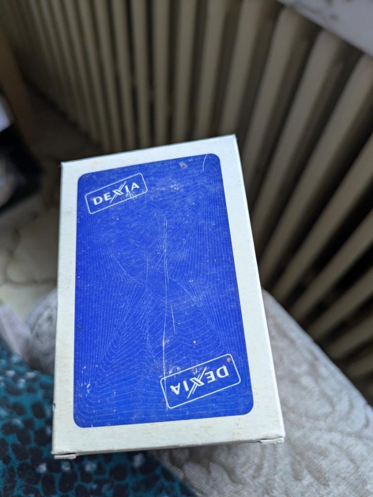 Dexia, Enlèvement ou Envoi, Comme neuf, Carte(s) à jouer