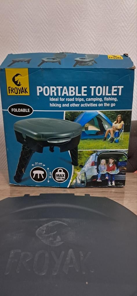 Draagbaar toilet voor camping/vakantie, opvouwbaar, NIEUW, Vakantie, Vakantie | Autovakanties